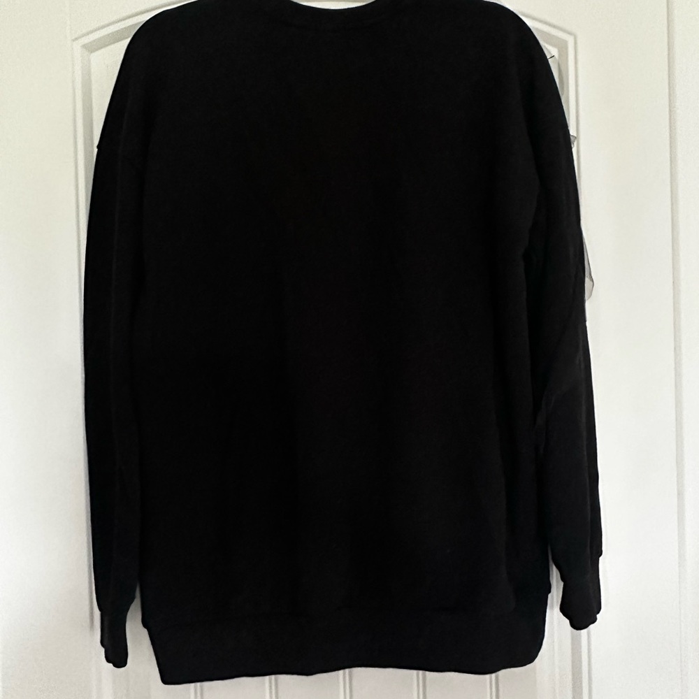 Pinko pullover crewneck sweater sweatshirt burning love Elvis grunge rock rose S - Picture 7 of 7